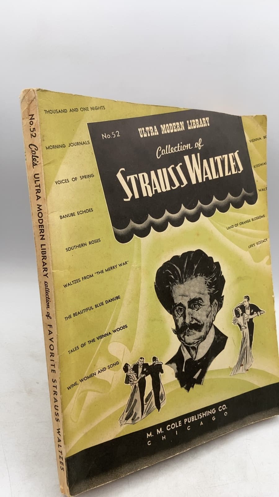 Collection of Strauss Waltzes by Johann Strauss - front cover
