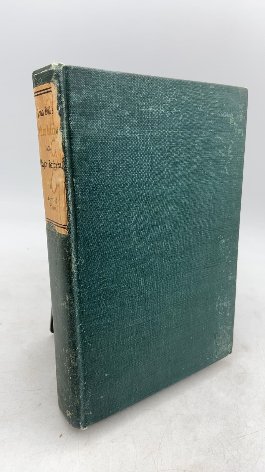 John Bull's Other Island and Major Barbara by Bernard Shaw - front cover