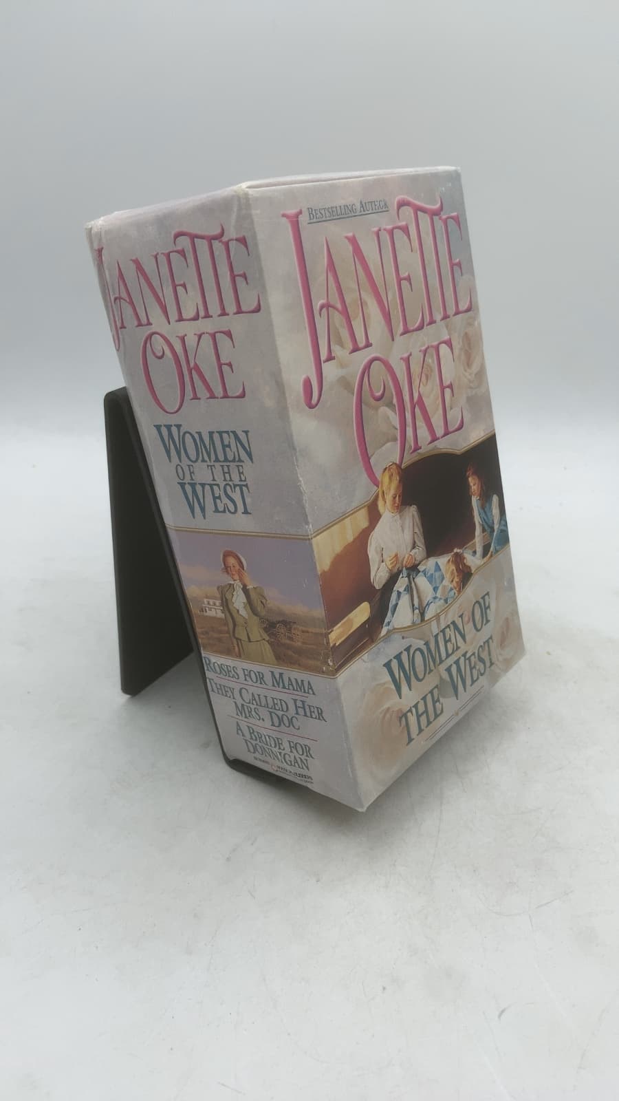 Women of the West (Boxed Set: Roses for Mama; They Called Her Mrs. Doc; A Bride for Donnigan) by Janette Oke - front cover