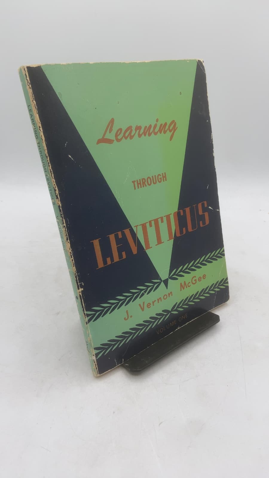 Learning Through Leviticus Volume One by J. Vernon McGee, Th.D., LL.D. - front cover