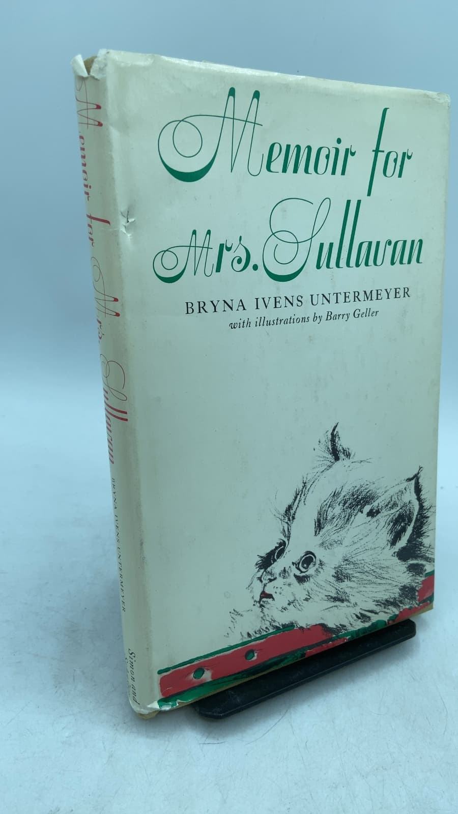 Memoir for Mrs. Sullavan by Bryna Ivens Untermeyer - front cover