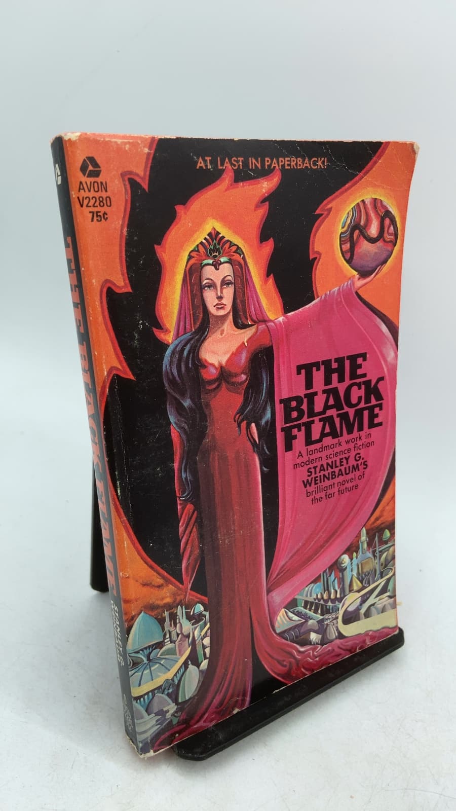 THE Black Flame by Stanley G. Weinbaum - front cover