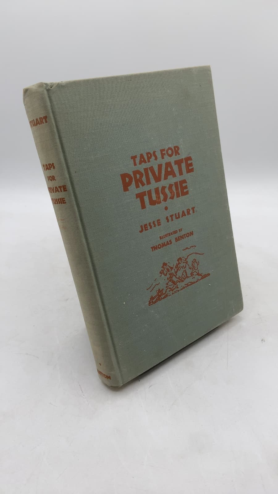 Taps for Private Tussie by Jesse Stuart - front cover