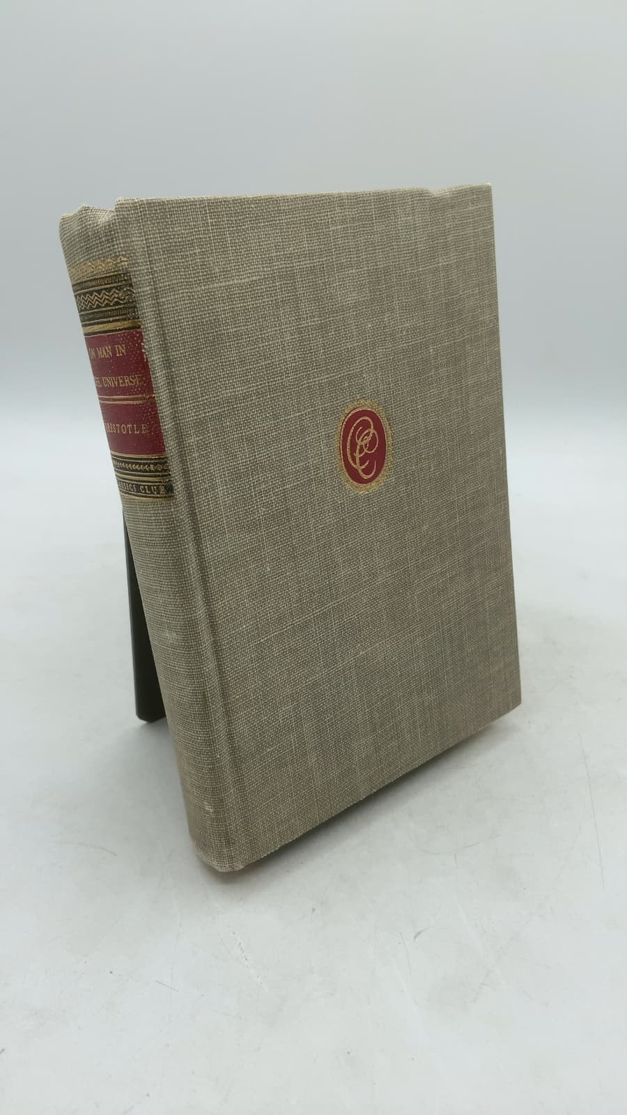 On Man In The Universe by Aristotle - front cover