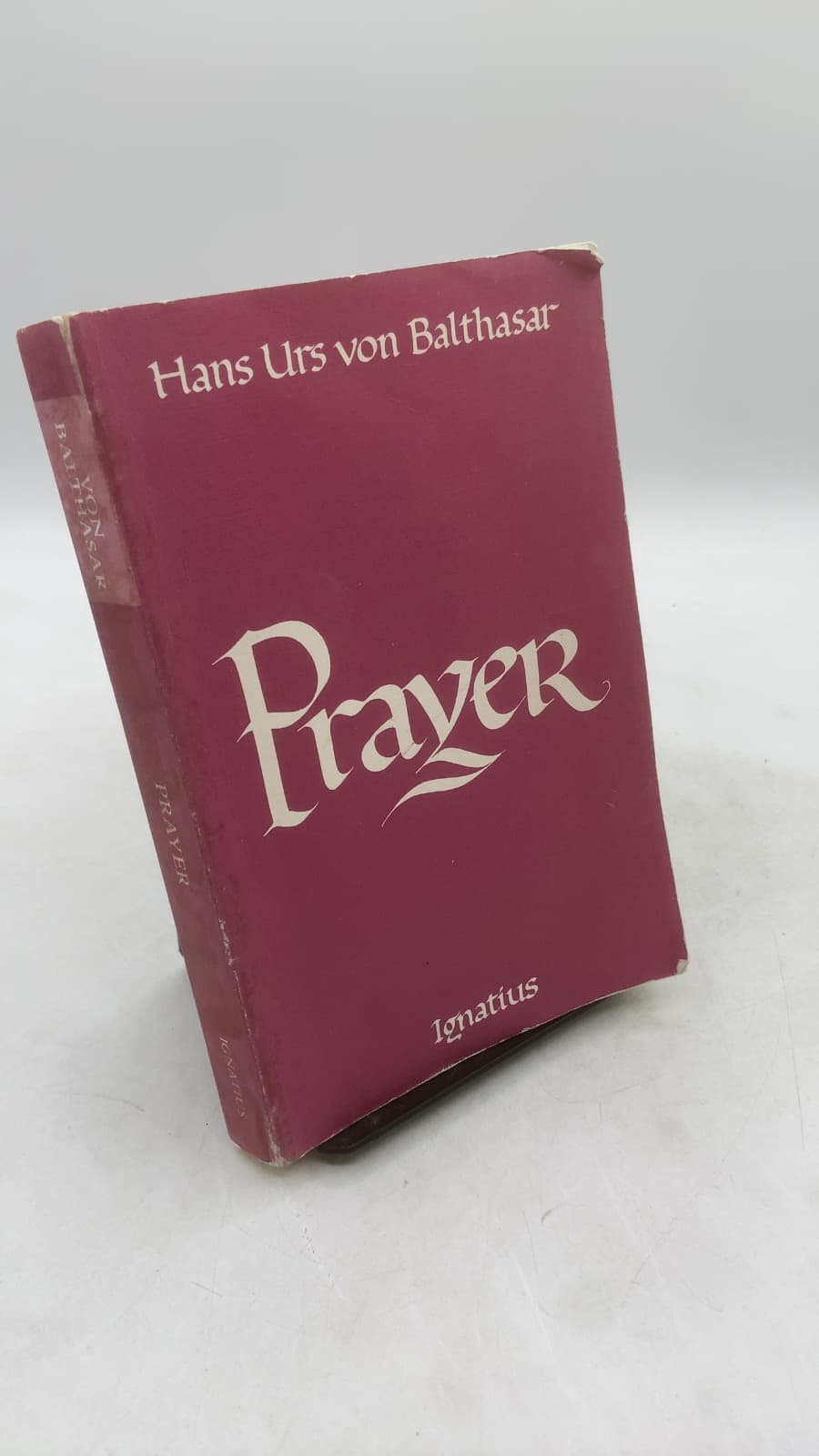 Prayer by Hans Urs von Balthasar - front cover