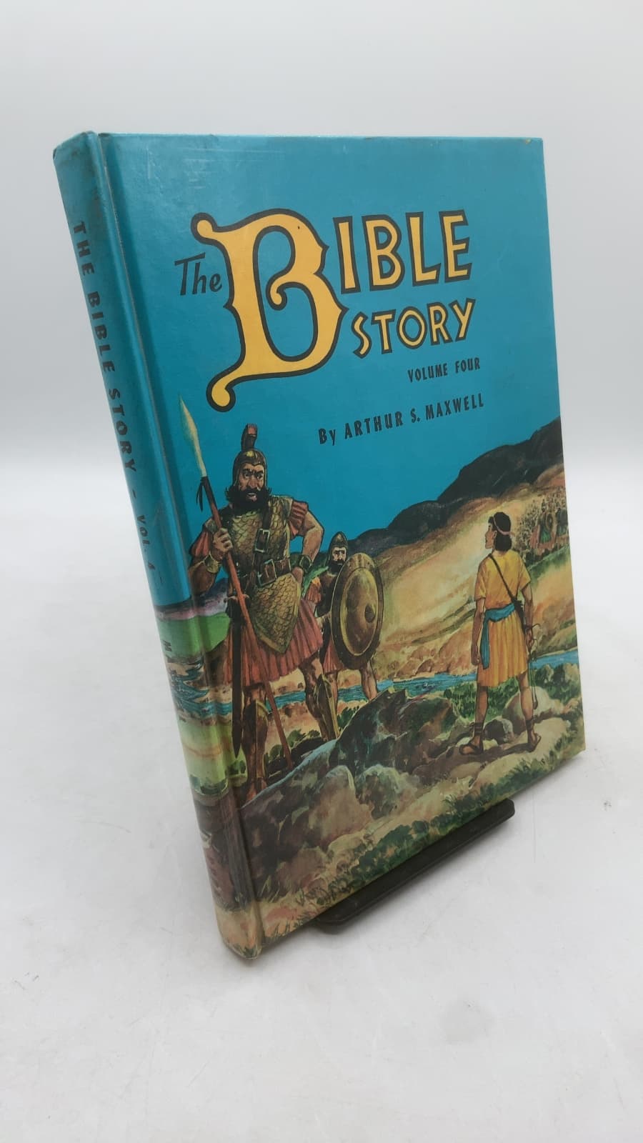 The Bible Story Volume Four by Arthur S. Maxwell - front cover