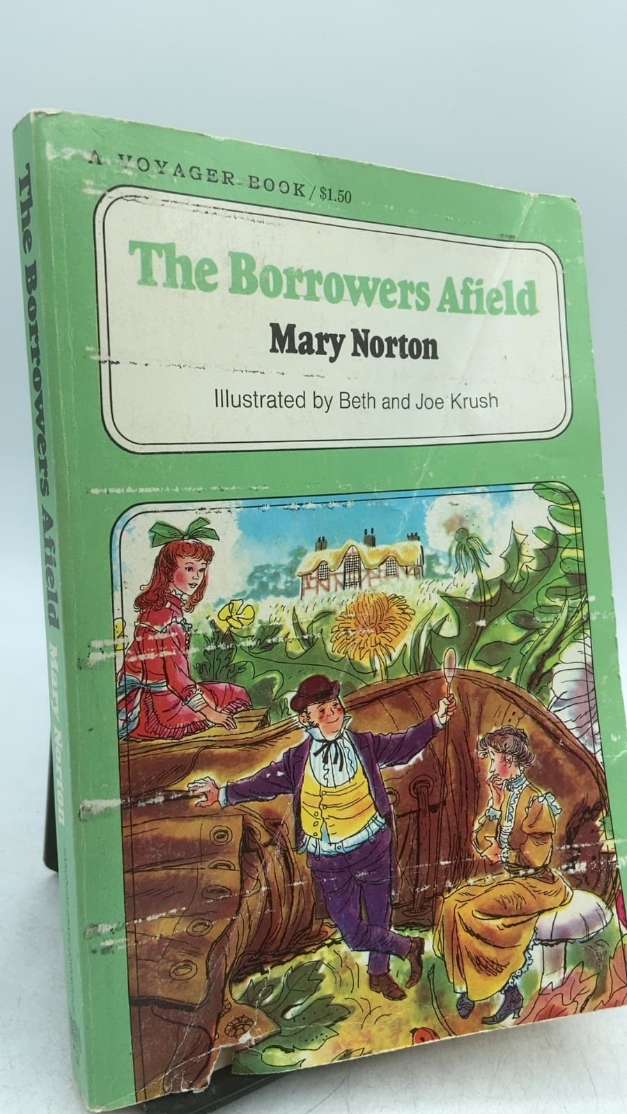 The Borrowers Afield by Mary Norton - front cover