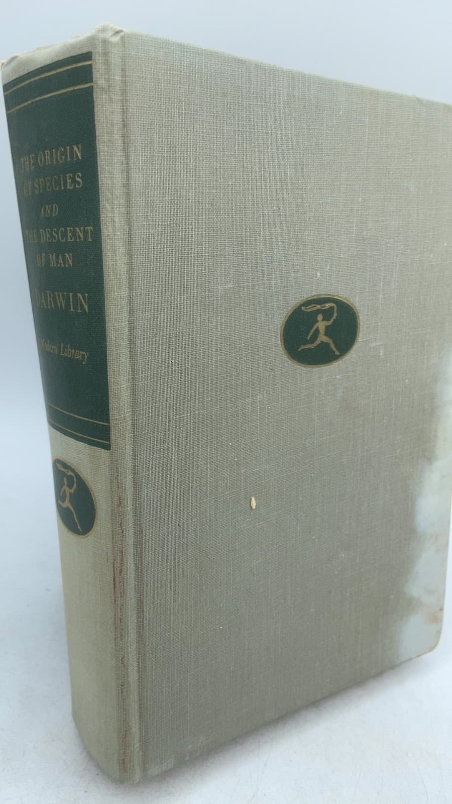 The Origin of Species and The Descent of Man by Charles Darwin - front cover