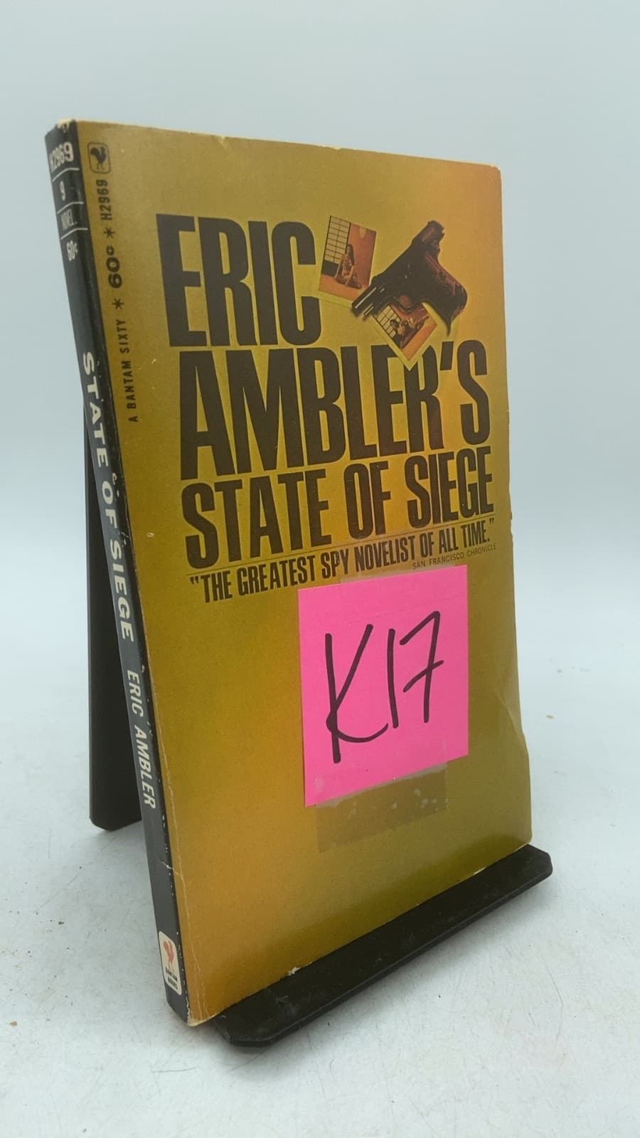 State of Siege by Eric Ambler - front cover