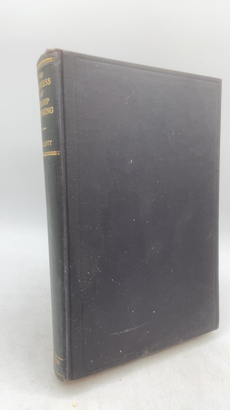 The Process of Group Thinking by Harrison Sacket Elliott - front cover