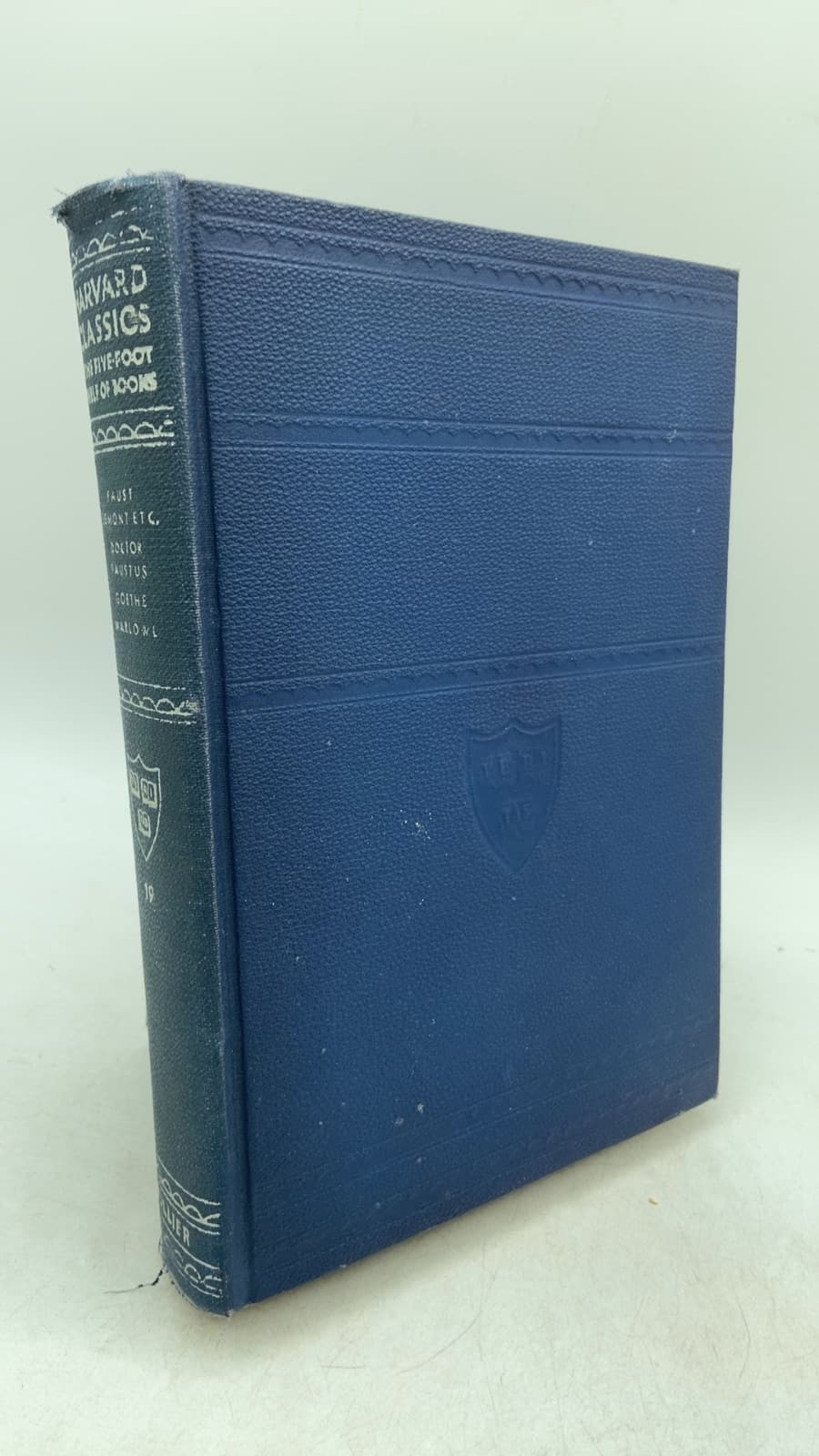 Volume 19. Faust, Part I; Egmont; Hermann and Dorothea; Doctor Faustus by Johann Wolfgang von Goethe and Christopher Marlowe - front cover