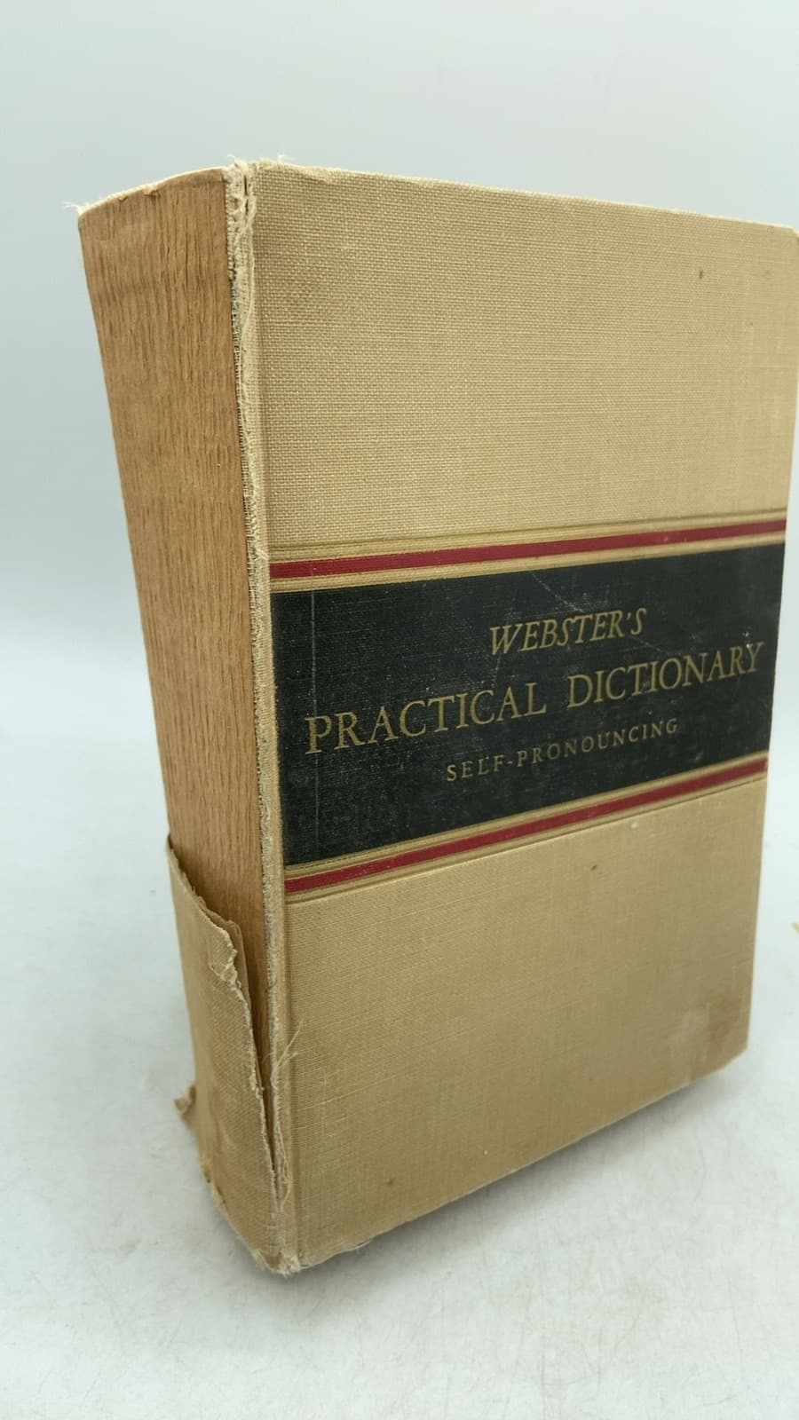 Webster's Practical Dictionary Self-Pronouncing by Noah Webster, C. M. Stephens, Ph.D., C. N. Catrevas, A.B. - front cover