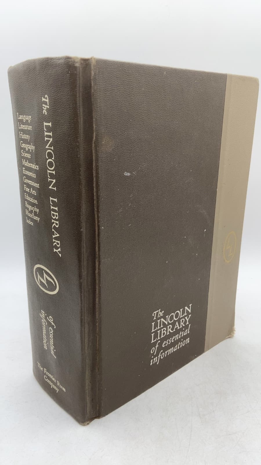 The Lincoln Library of Essential Information - front cover