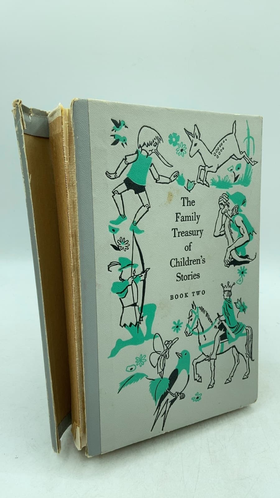 The Family Treasury of Children's Stories: Book Two by Pauline Rush Evans - front cover