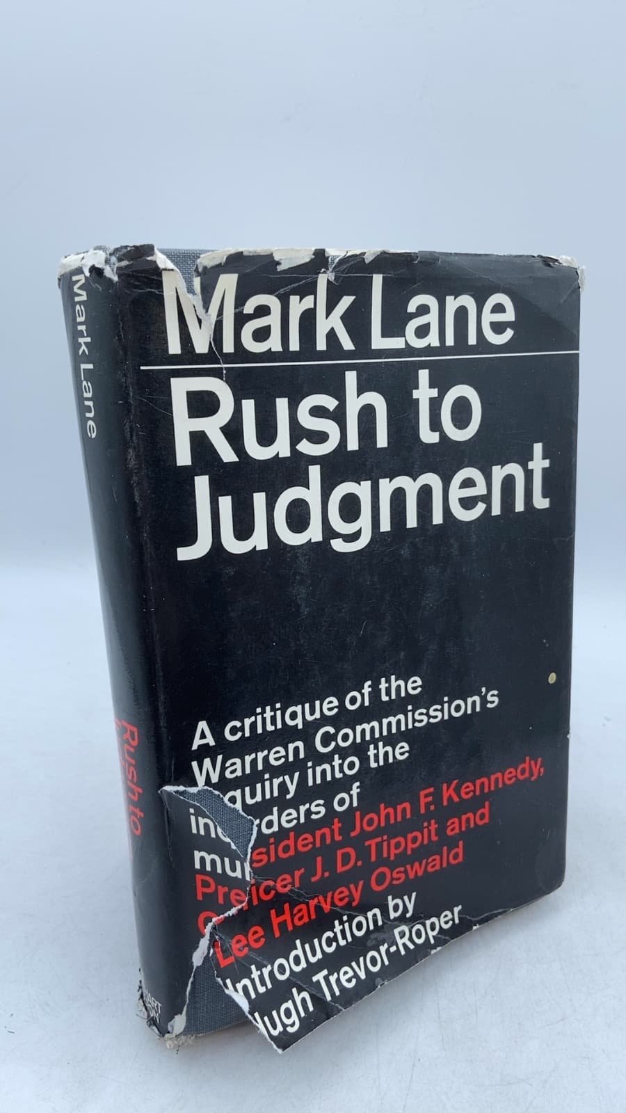 Rush to Judgment by Mark Lane - front cover