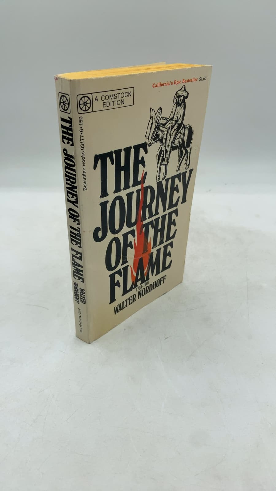 THE Journey OF THE Flame by Walter Nordhoff (written down by Antonio de Fierro Blanco) - front cover