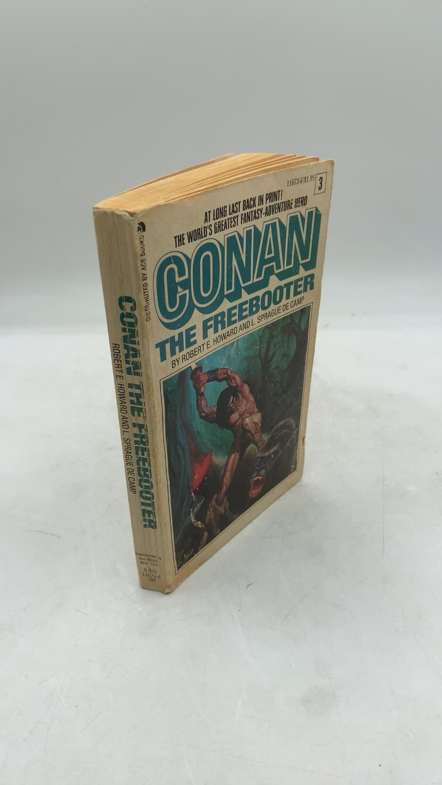 Conan THE Freebooter by Robert E. Howard and L. Sprague de Camp - front cover