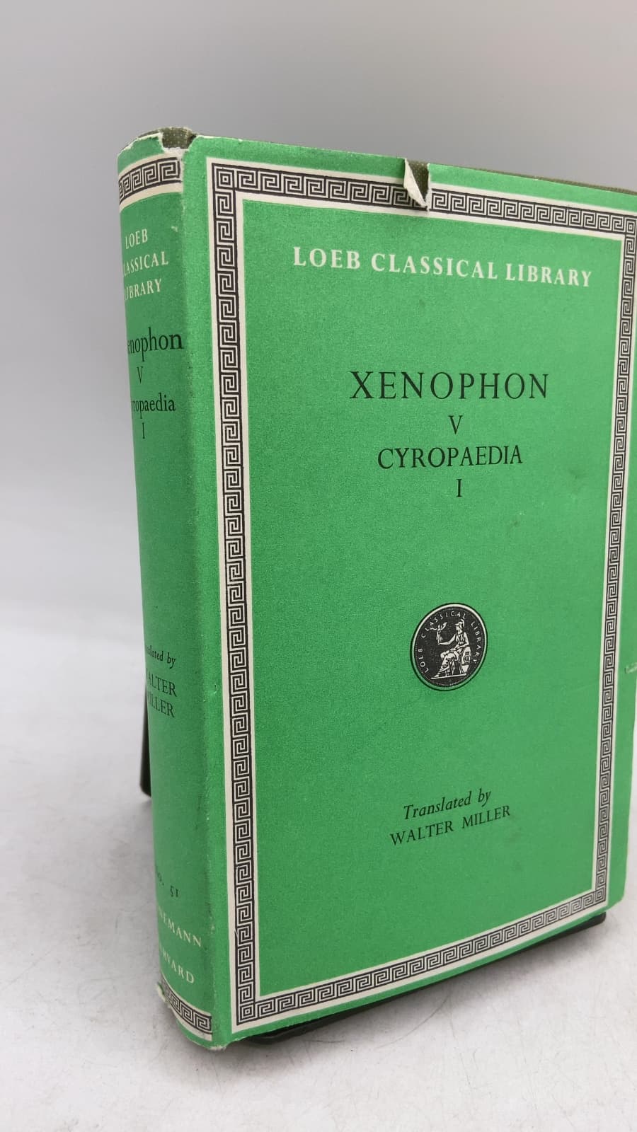 Xenophon V Cyropaedia I by Walter Miller - front cover