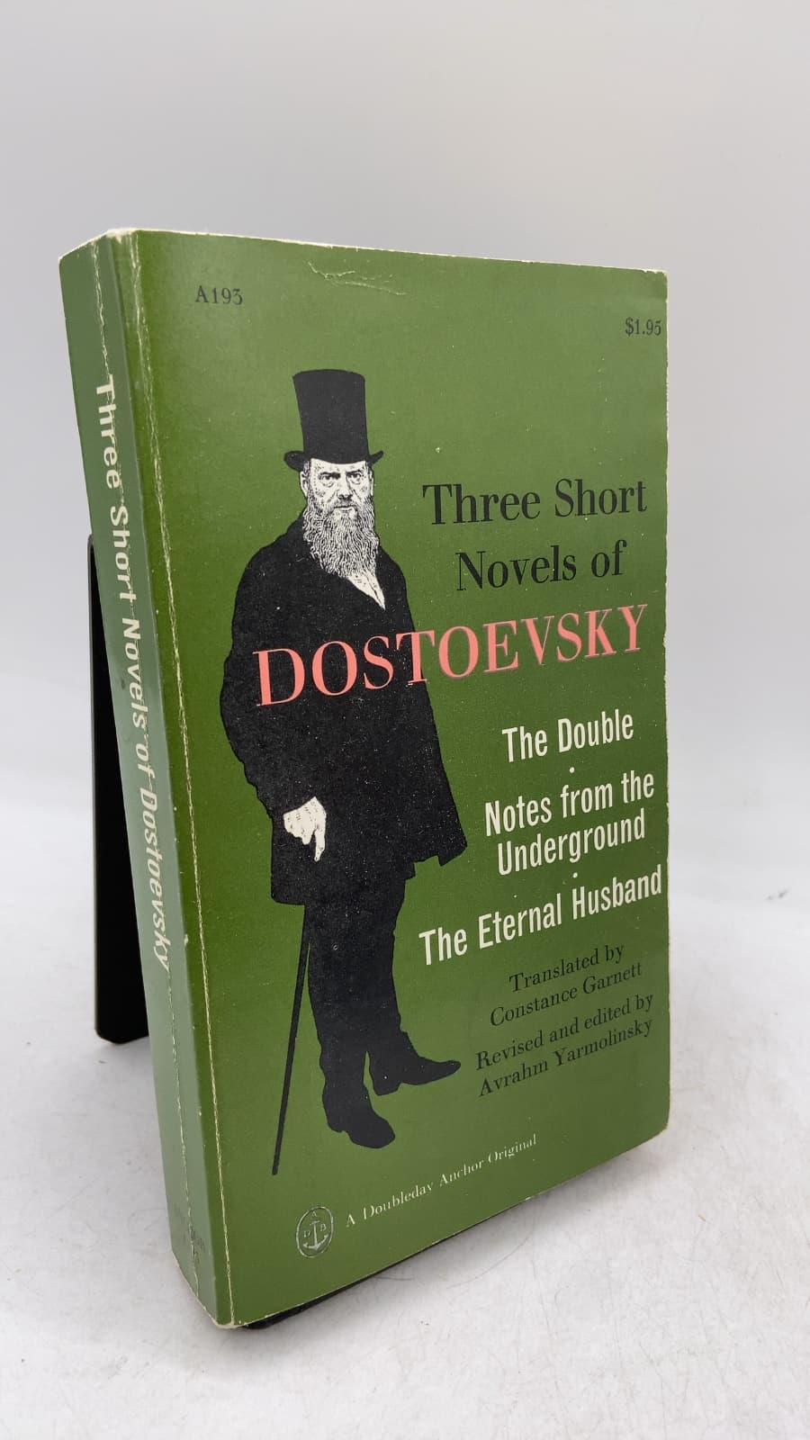 Three Short Novels of Dostoevsky by Fyodor Dostoevsky - front cover