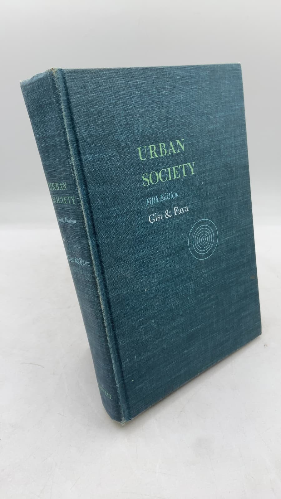 Urban Society, Fifth Edition by Noel P. Gist and Sylvia Fleis Fava - front cover
