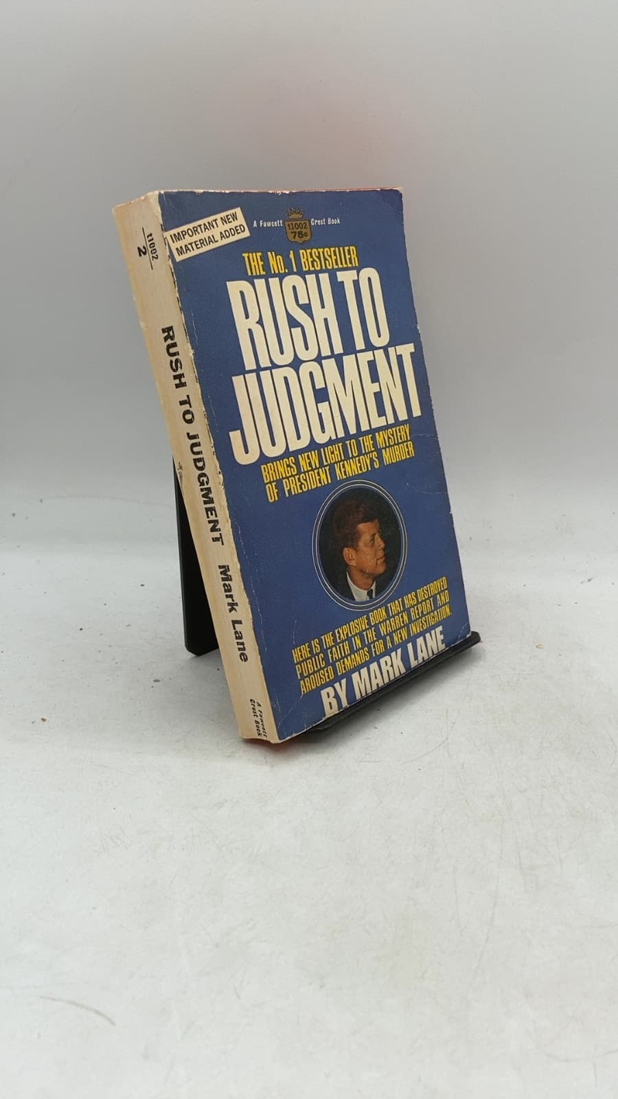 Rush to Judgment by Mark Lane - front cover
