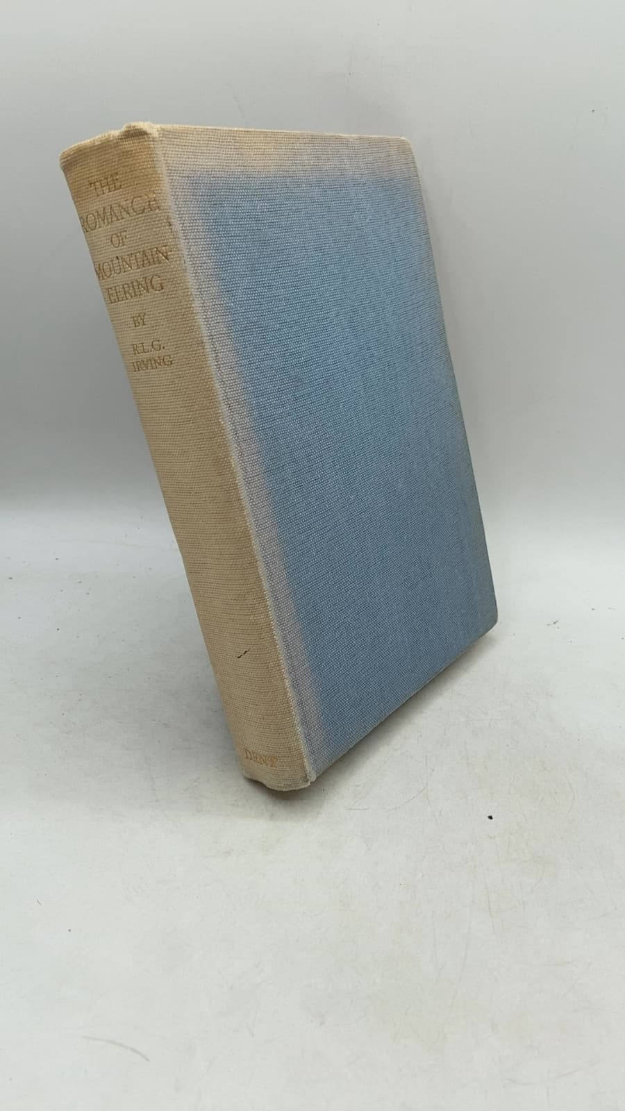 The Romance of Mountaineering by R. L. G. Irving - front cover