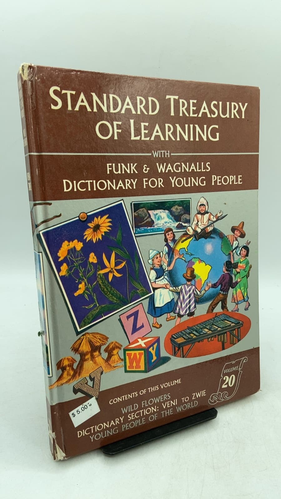 Standard Treasury of Learning with Funk & Wagnalls Dictionary for Young People, Volume Twenty - front cover