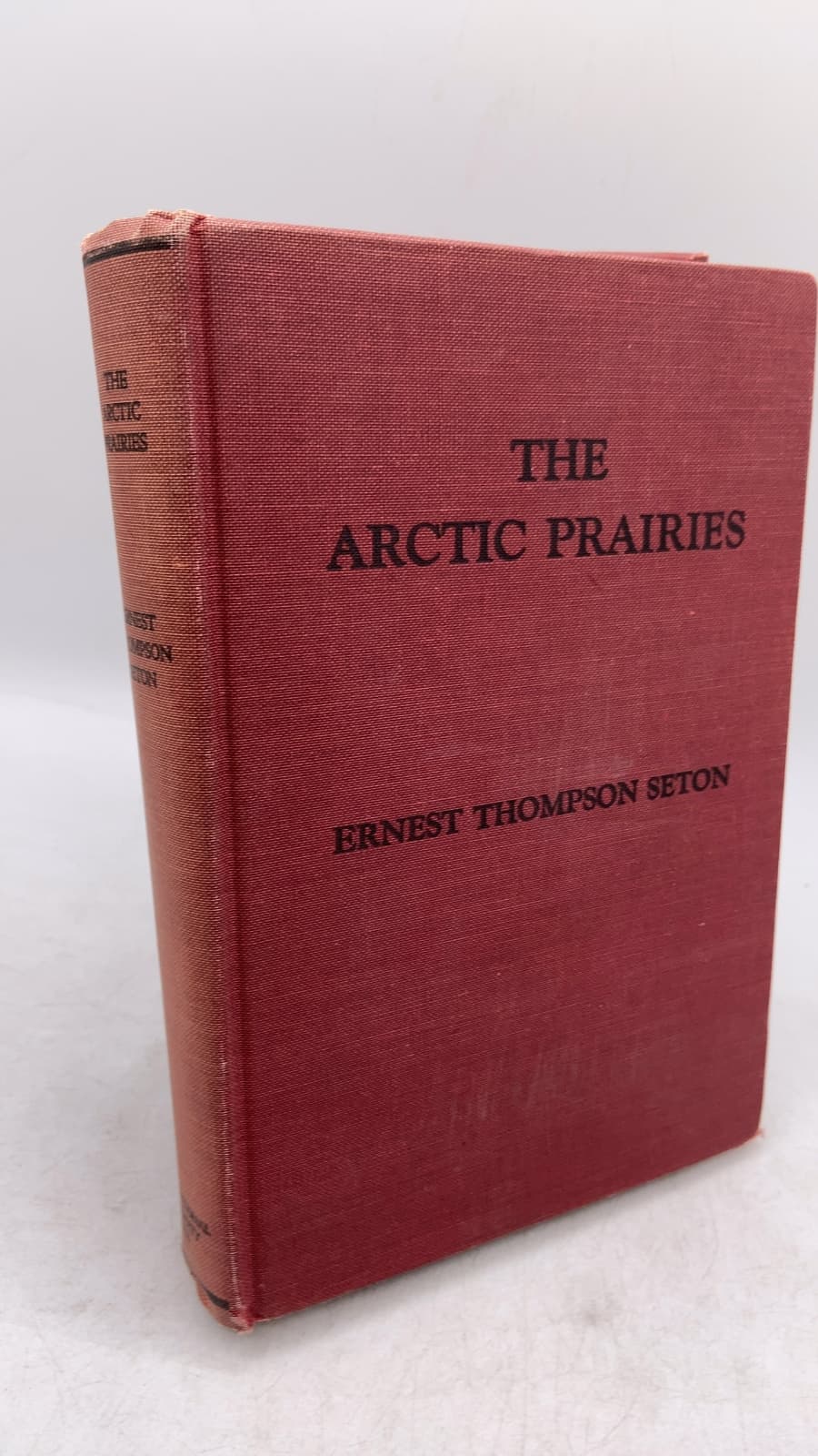 THE Arctic Prairies by Ernest Thompson Seton - front cover