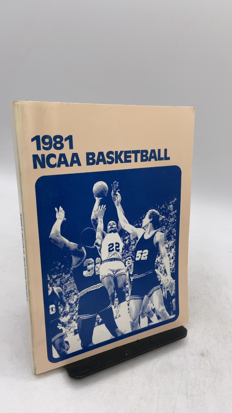 1981 NCAA Basketball: 85th Annual Guide by National Collegiate Athletic Association - front cover