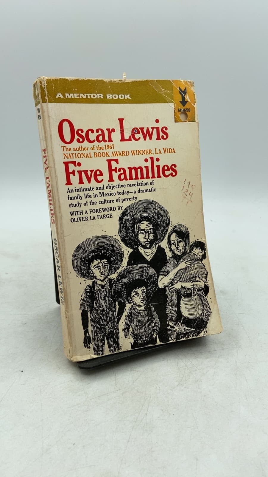 Five Families: Mexican Case Studies in the Culture of Poverty by Oscar Lewis - front cover