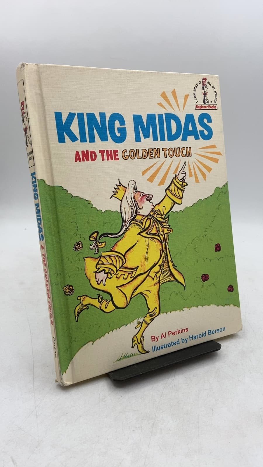 King Midas AND THE Golden Touch by Al Perkins - front cover