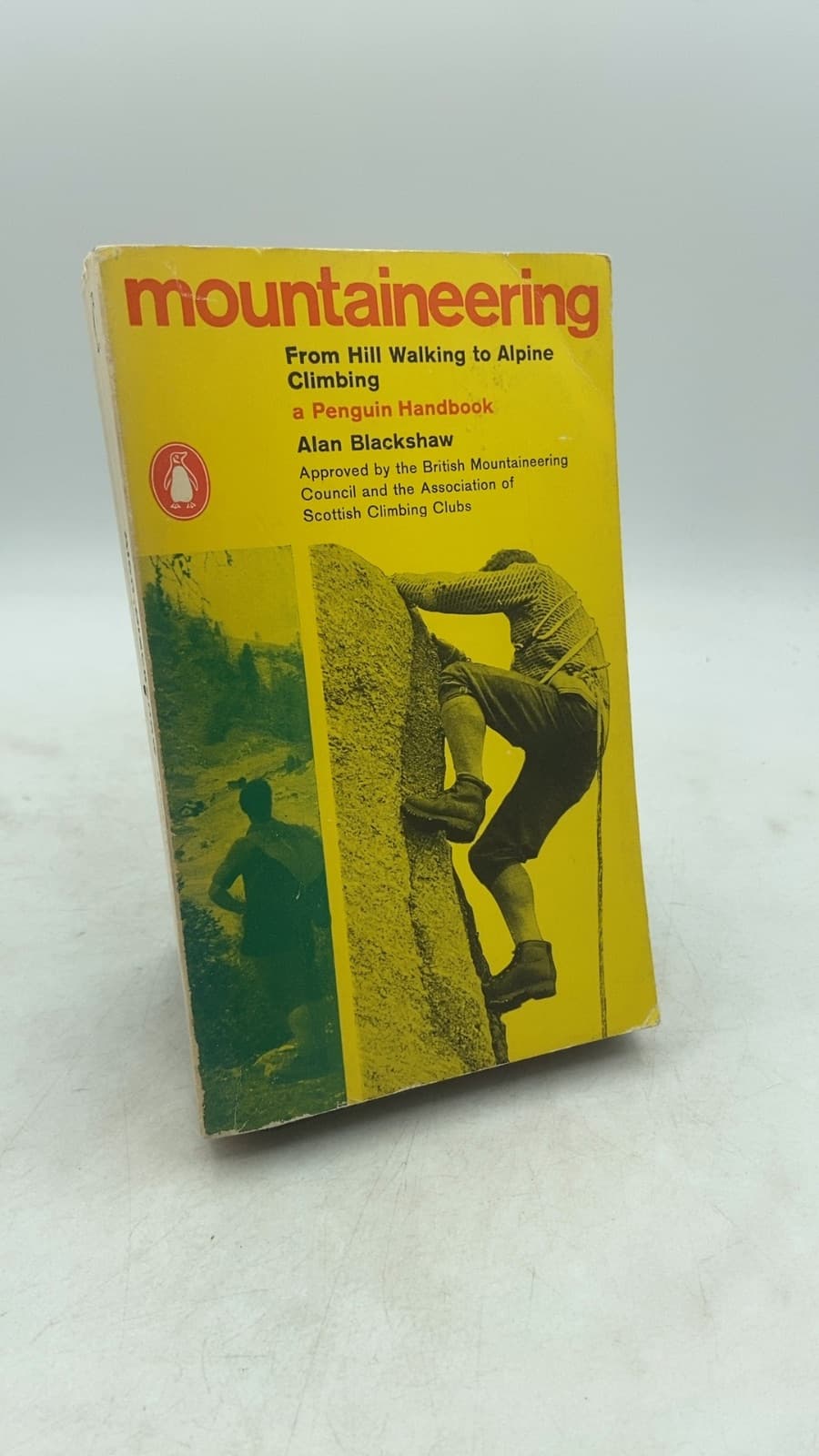 Mountaineering: From Hill Walking to Alpine Climbing by Alan Blackshaw - front cover