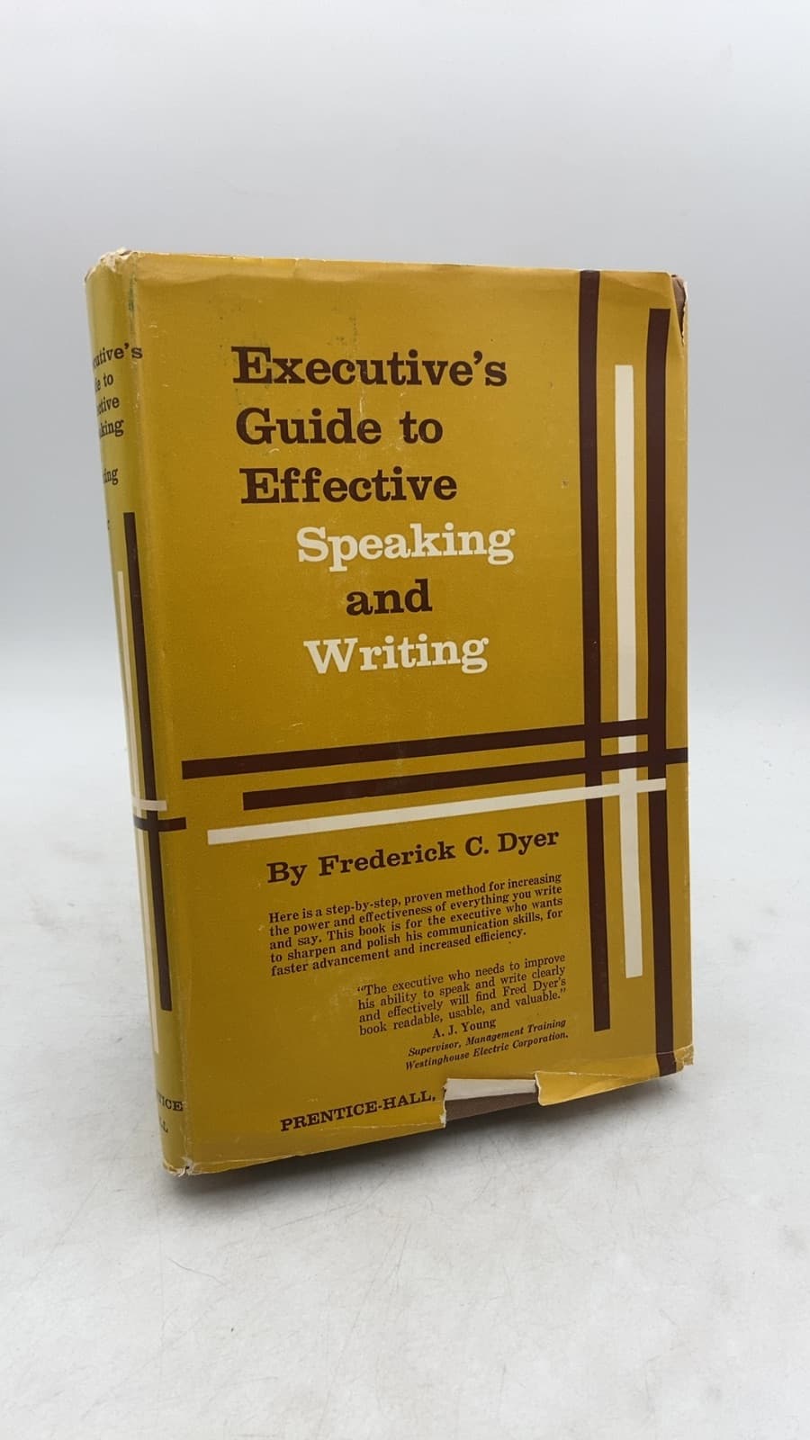 Executive's Guide to Effective Speaking and Writing by Frederick C. Dyer - front cover
