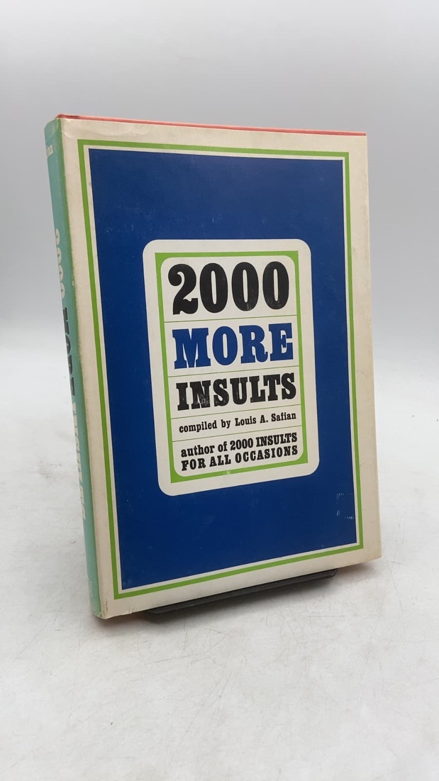 2000 More Insults by Louis A. Safian - front cover