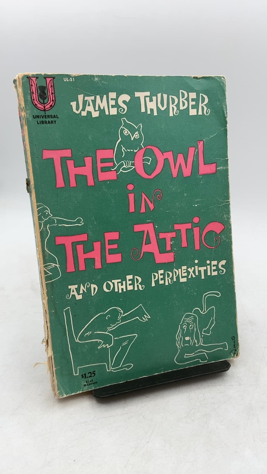 The Owl in the Attic and Other Perplexities by James Thurber - front cover