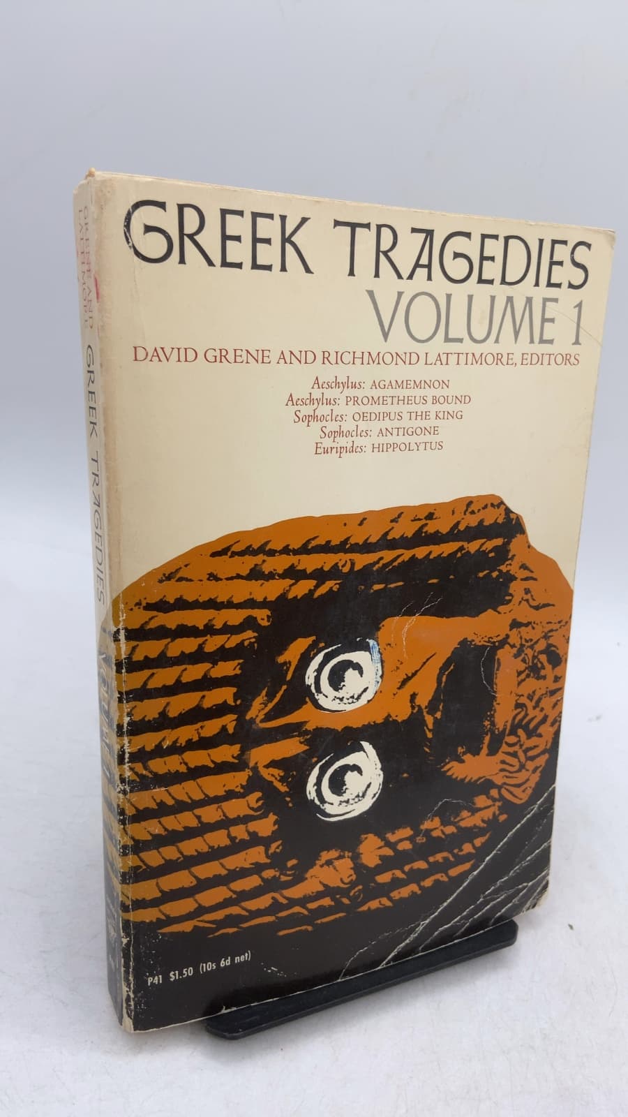 Greek Tragedies Volume 1 by David Grene and Richmond Lattimore - front cover