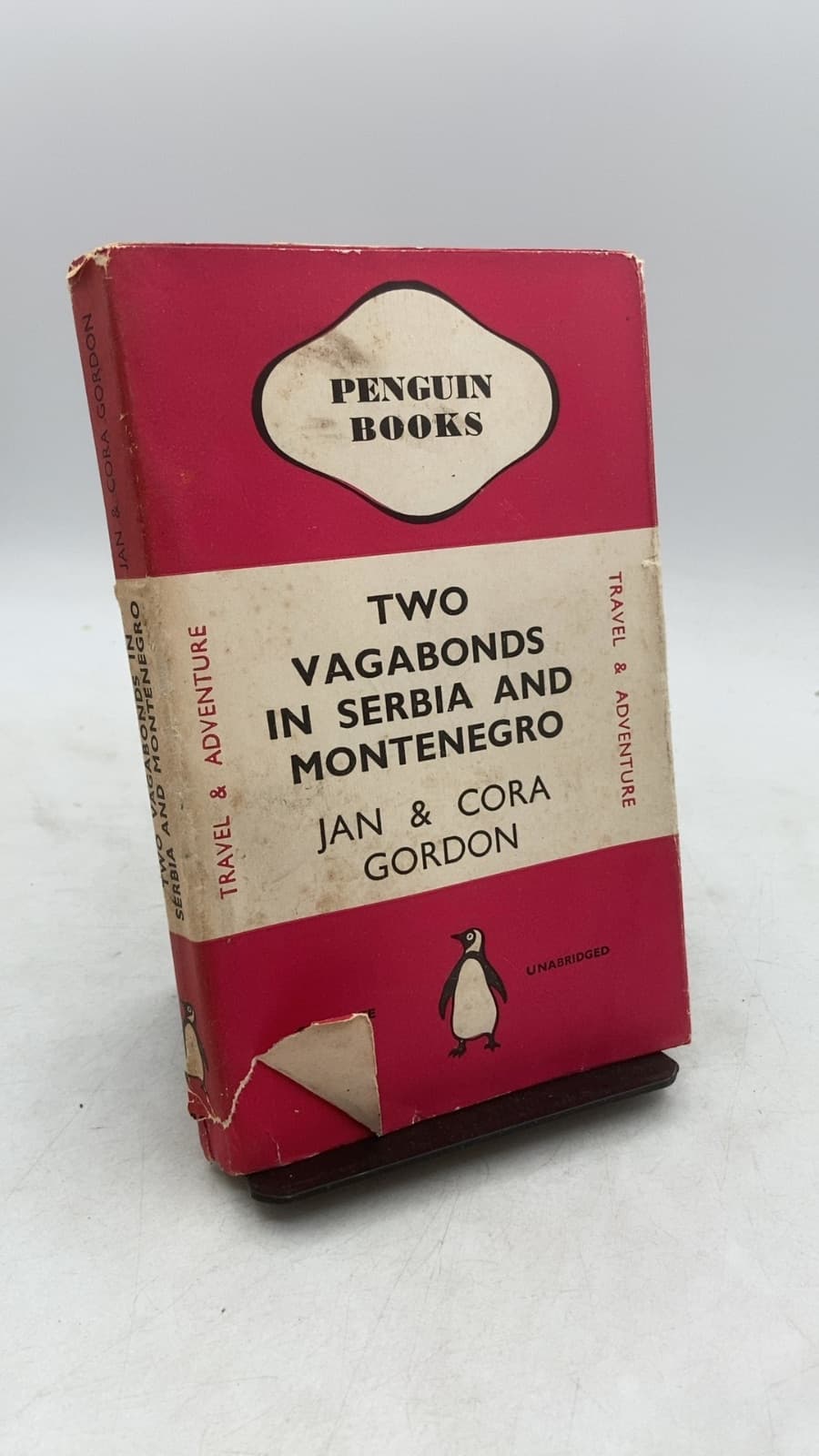 Two Vagabonds in Serbia and Montenegro—1915 by Jan and Cora Gordon - front cover
