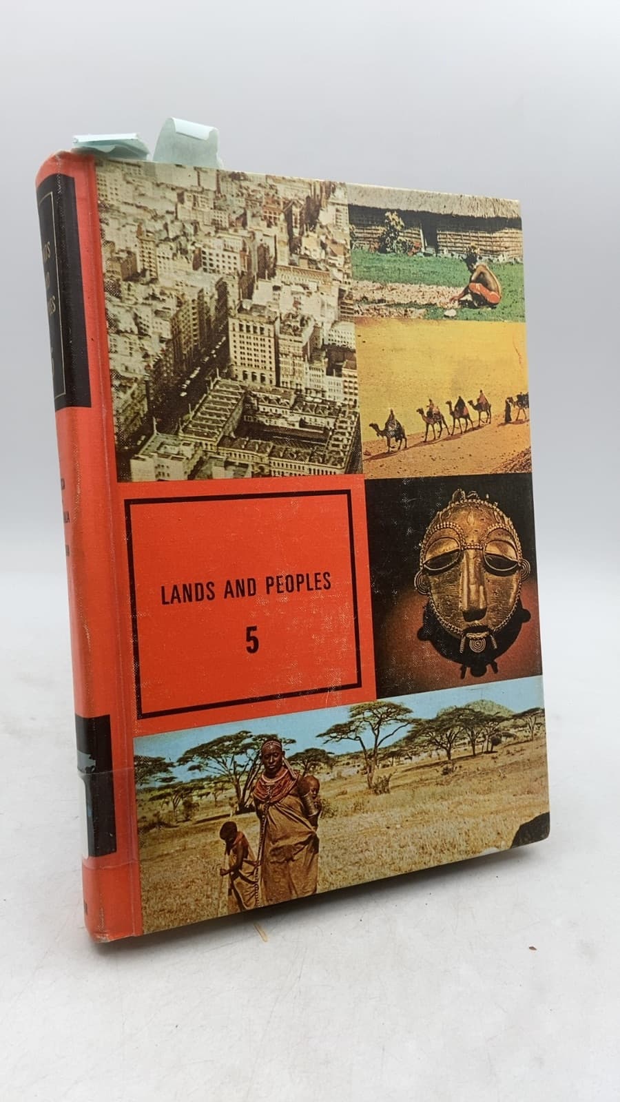 Lands and Peoples: The World in Color (Volume 5: Africa, Australia, Oceania) - front cover