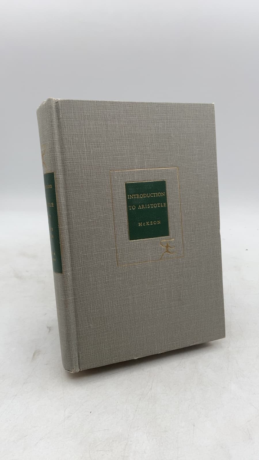 Introduction to Aristotle by Richard McKeon - front cover