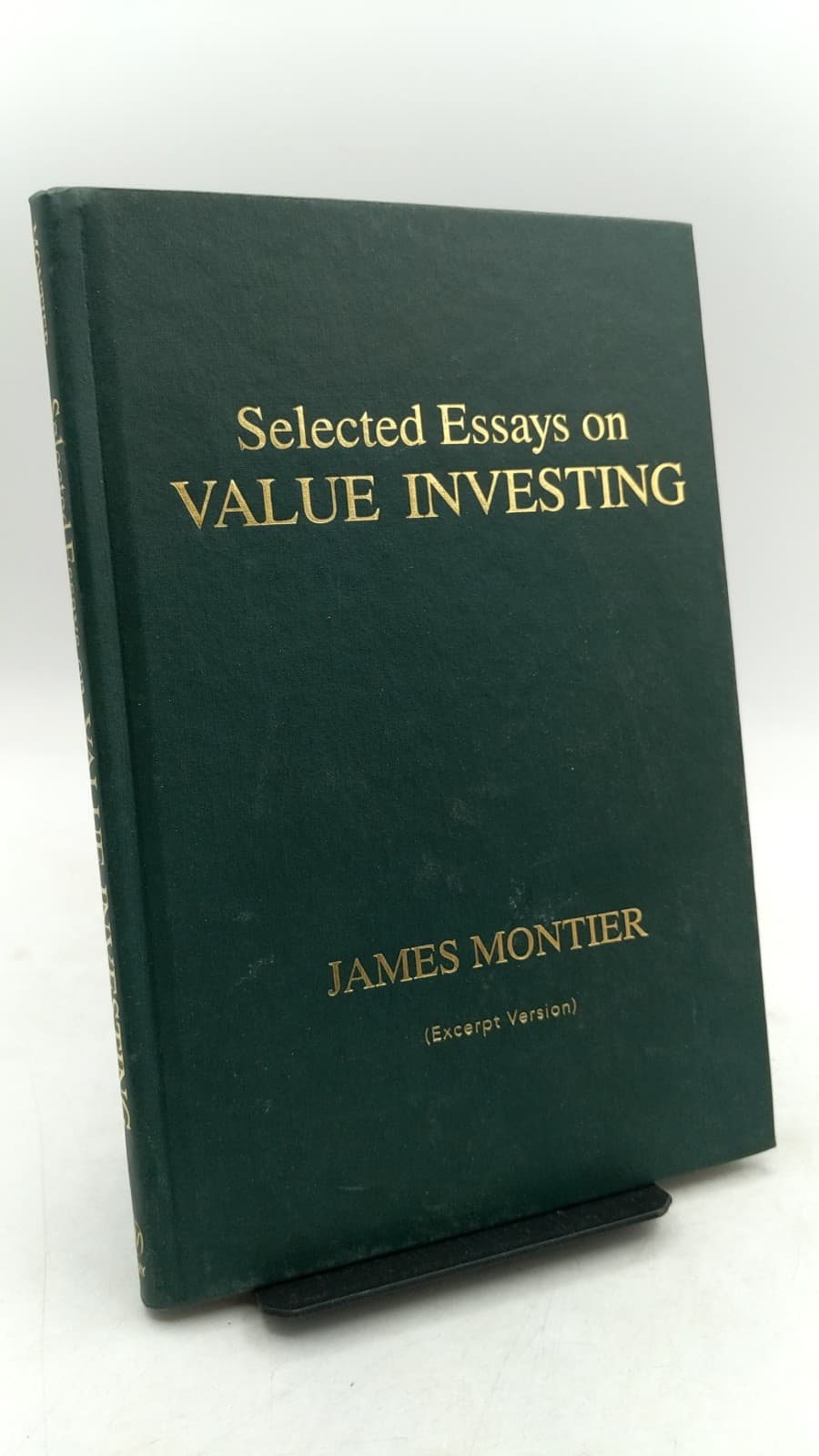 Selected Essays on Value Investing (Excerpt Version) by James Montier - front cover