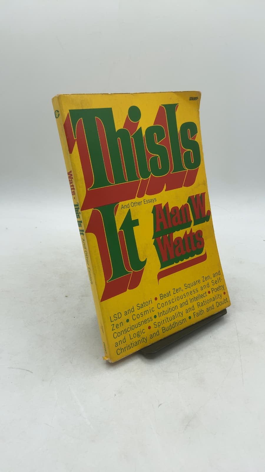 This Is It and Other Essays on Zen and Spiritual Experience by Alan W. Watts - front cover