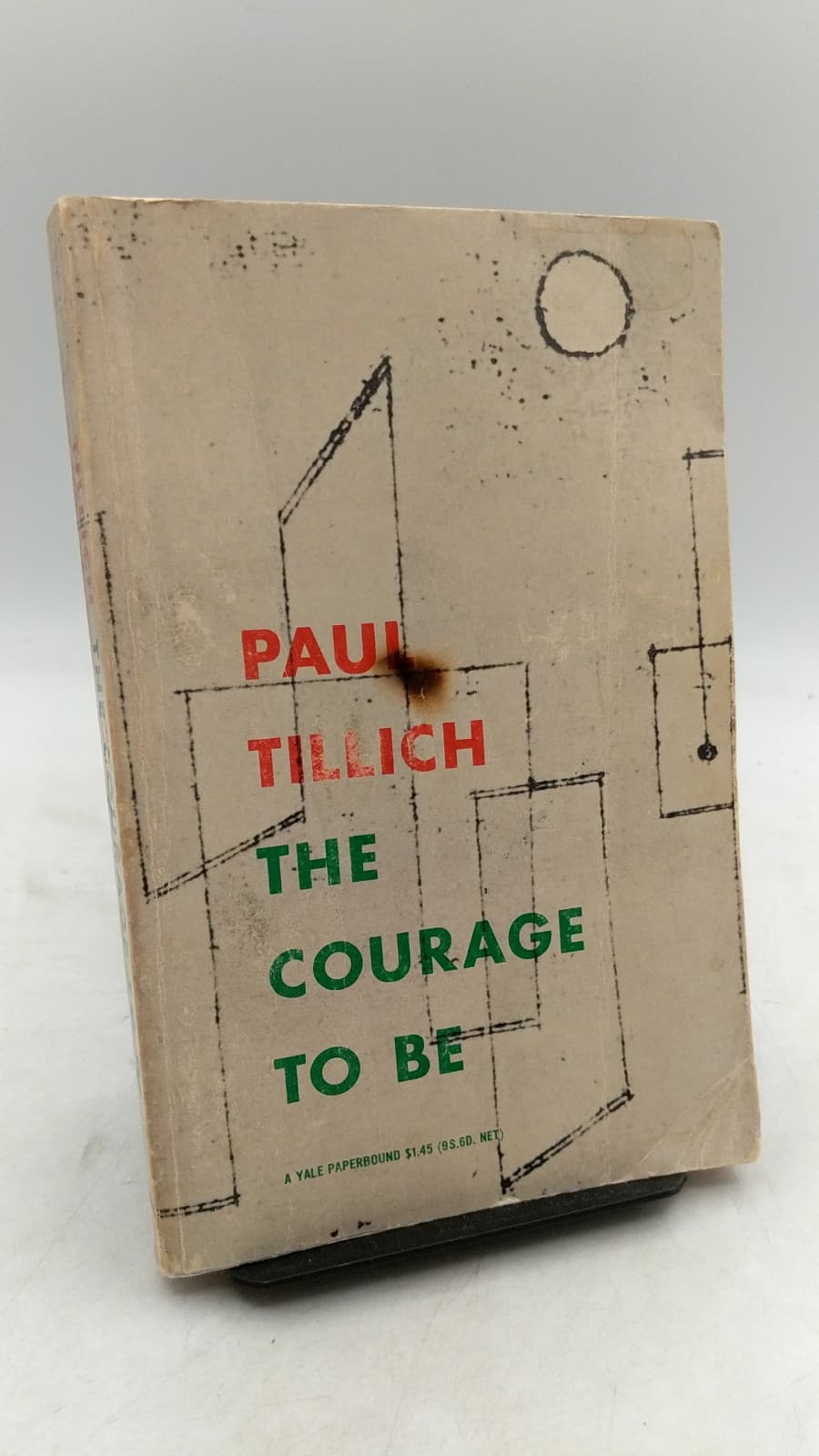 THE Courage TO BE by Paul Tillich - front cover