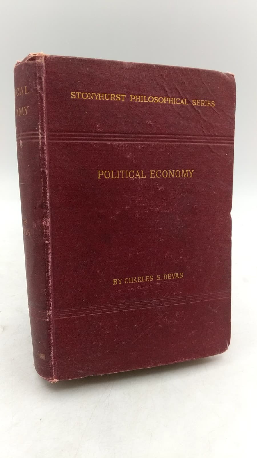 Political Economy by Charles S. Devas - front cover