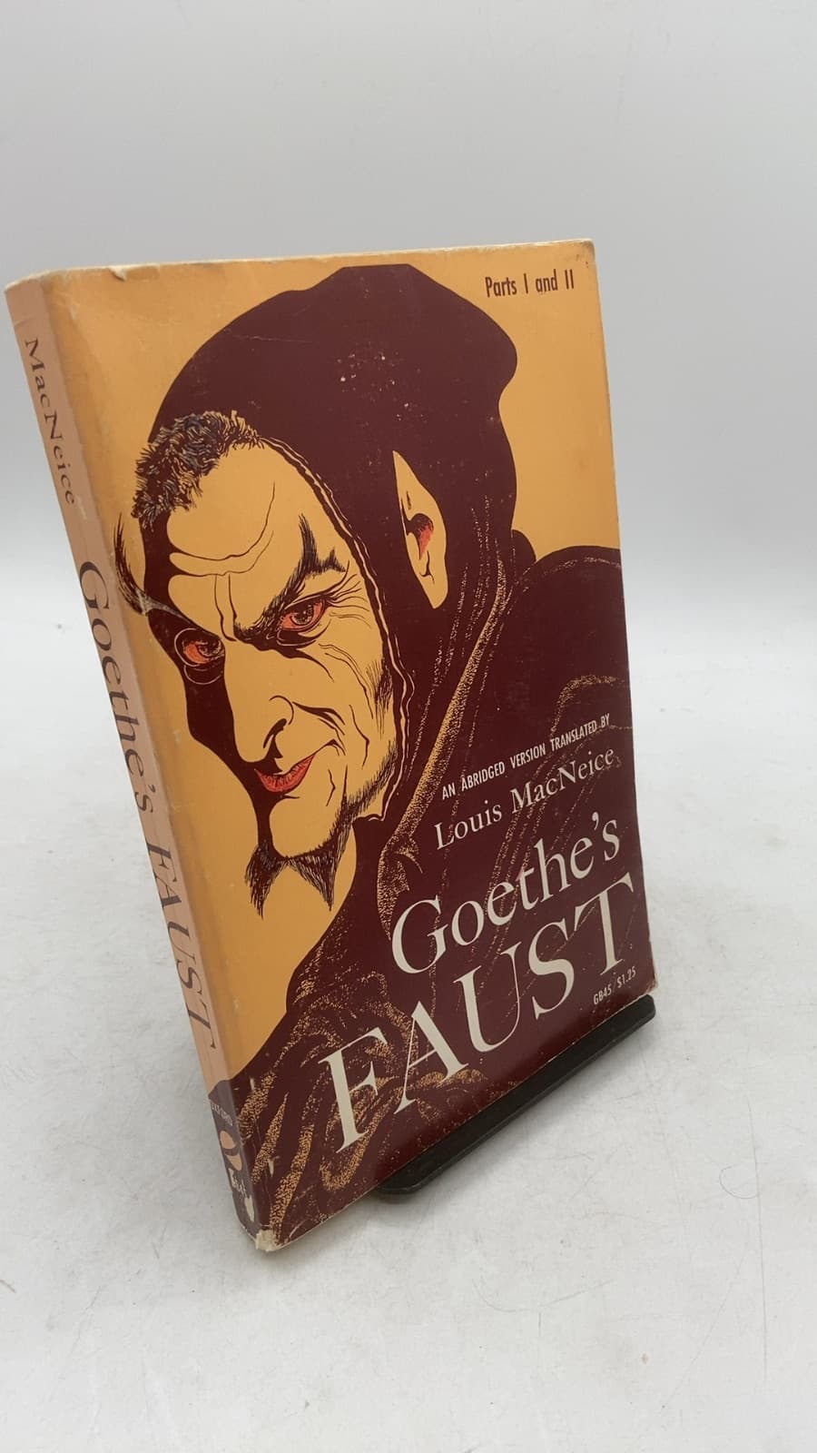 Goethe's Faust Parts I and II by Johann Wolfgang von Goethe (translated by Louis MacNeice) - front cover