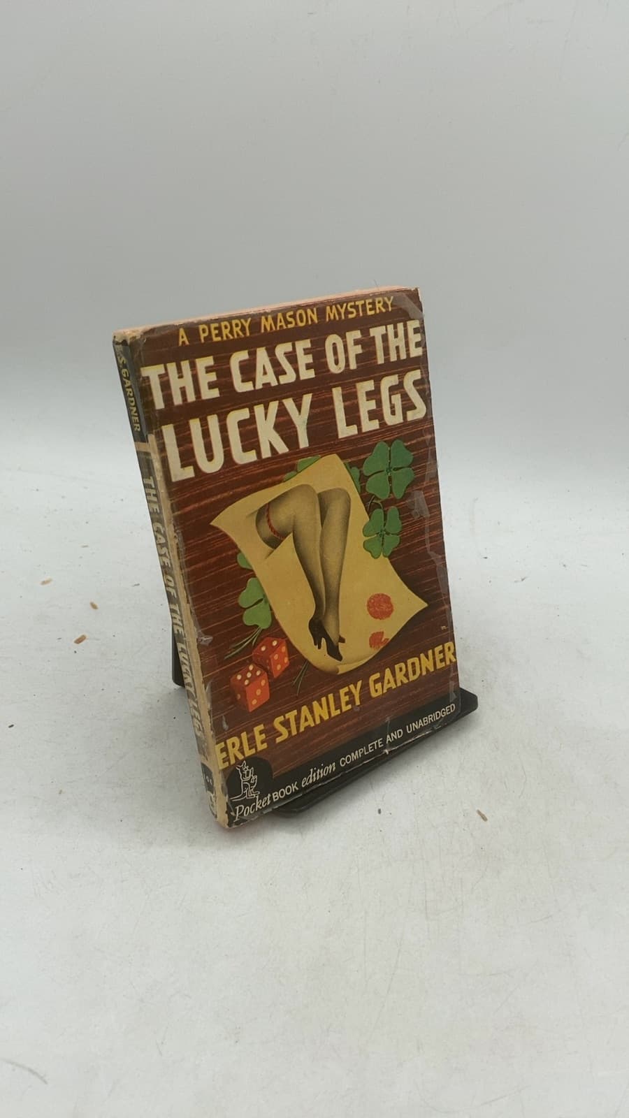 The Case of the Lucky Legs by Erle Stanley Gardner - front cover