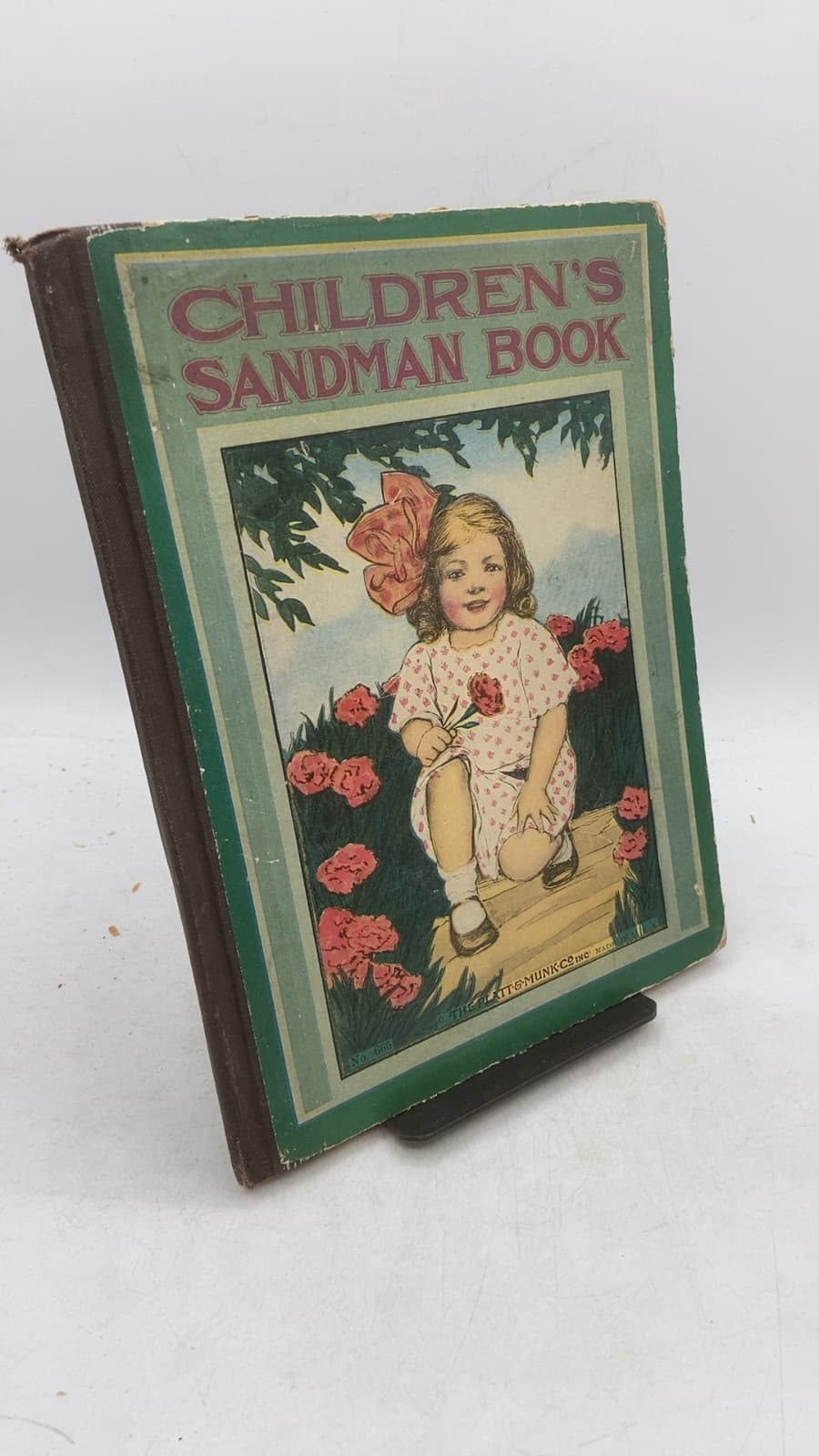 Children's Sandman Story Book by Mary Ellsworth Duquesne - front cover