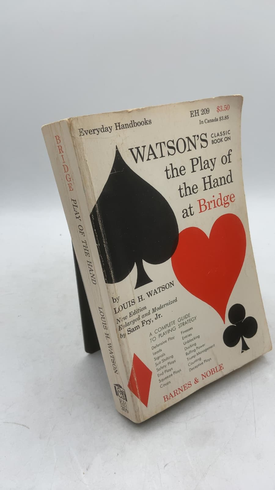 Watson's the Play of the Hand at Bridge by Louis H. Watson - front cover