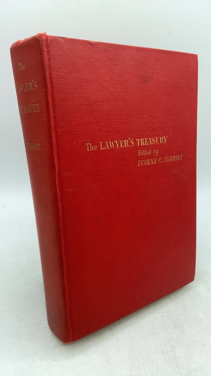 The Lawyer's Treasury by Eugene C. Gerhart - front cover