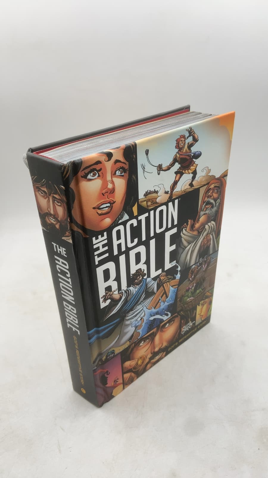 The Action Bible: God's Redemptive Story by Sergio Cariello - front cover