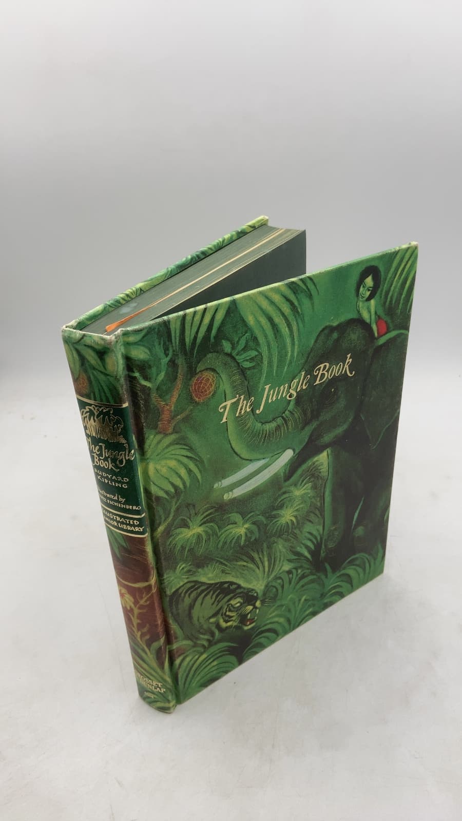 The Jungle Book by Rudyard Kipling - front cover